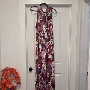 Lane Bryant Halter Style Floral Maxi Dress NWT Size 18/20